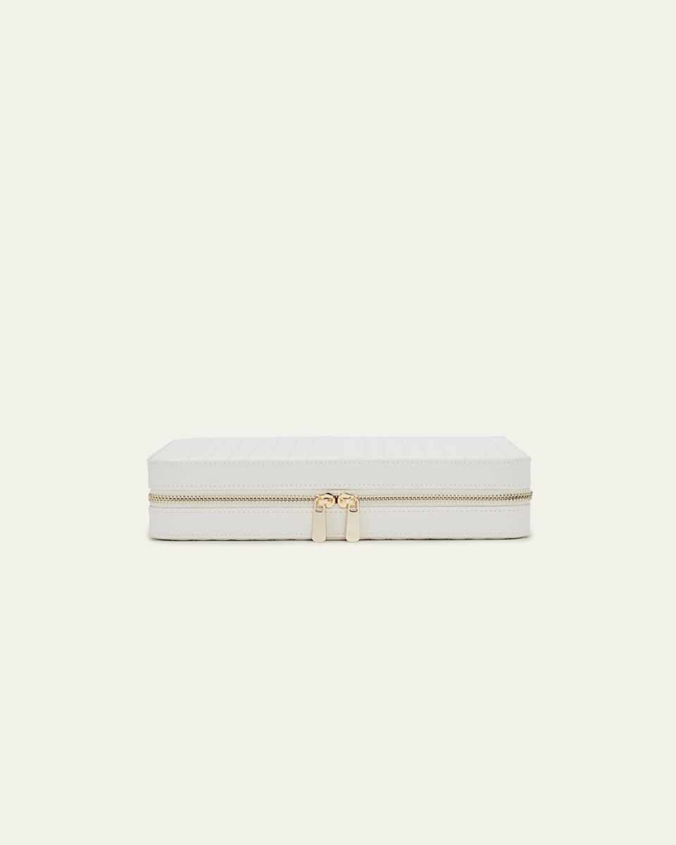 Maria Large Quilted Zip Jewelry Case
